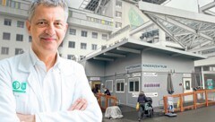 Ernst Eber ist Vorstand der Grazer Klinik für Kinder- und Jugendheilkunde (Bild: Christian Jauschowetz, LHK/Uni-Klinikum/Kanizaj, Krone KREATIV)