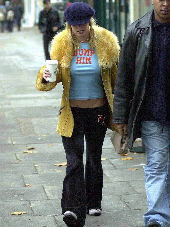 Britney Spears trug dieses Outfit 2002, kurz nach der Trennung von Justin Timberlake.
