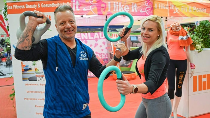 Mario Theissl und Anja von „I like it“ haben die zweite Fit & Power auf die Beine gestellt.