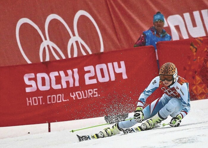 Anna Veith holte bei den Olympischen Spielen in Sotschi 2014 die Goldmedaille im Super-G.