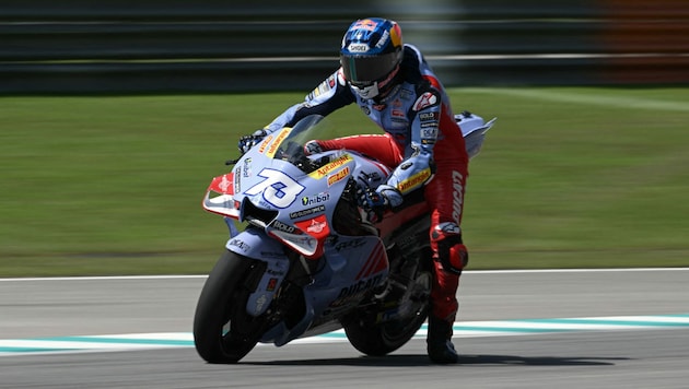 Alex Marquez gewinnt das Sprintrennen in Malaysia. (Bild: APA/AFP/MOHD RASFAN)