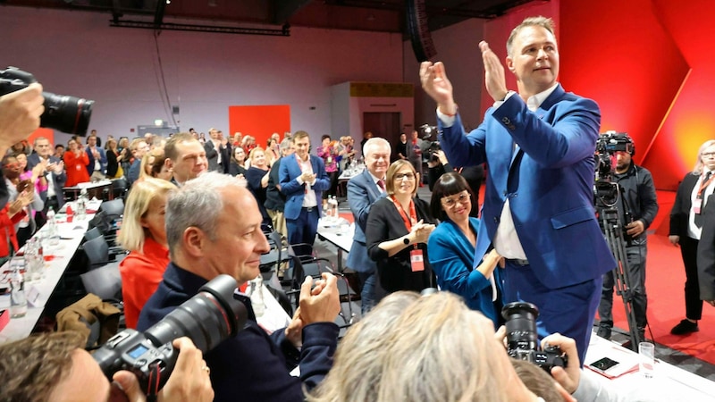 SPÖ Parteitag in Graz - Andreas Babler (Bild: Christian Jauschowetz)