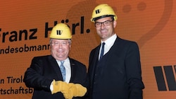 Ex-WK-Präsident Christoph Walser (rechts) mit WB-Chef Franz Hörl. (Bild: WB Tirol/Irene Ascher)