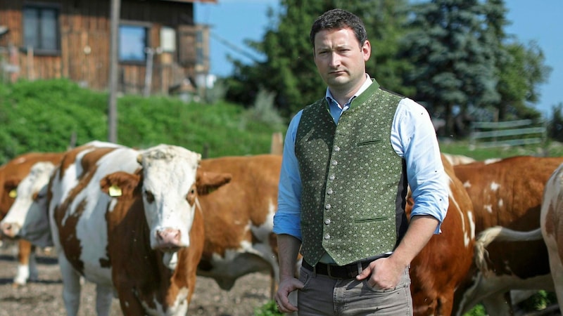 Niederösterreichs Bauernbunddirektor Paul Nemecek ist sauer. (Bild: Gerhard Bartel)