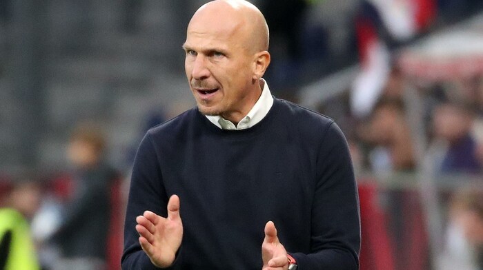 Salzburg-Trainer Gerhard Struber weiß, dass auf seine Mannschaft ein harter Brocken wartet.