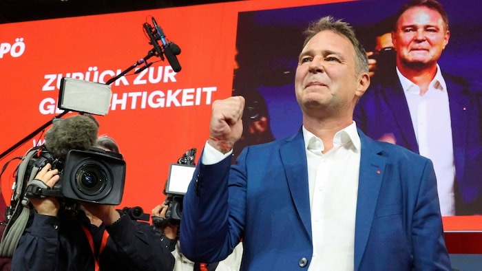 Andreas Babler am Parteitag in Graz