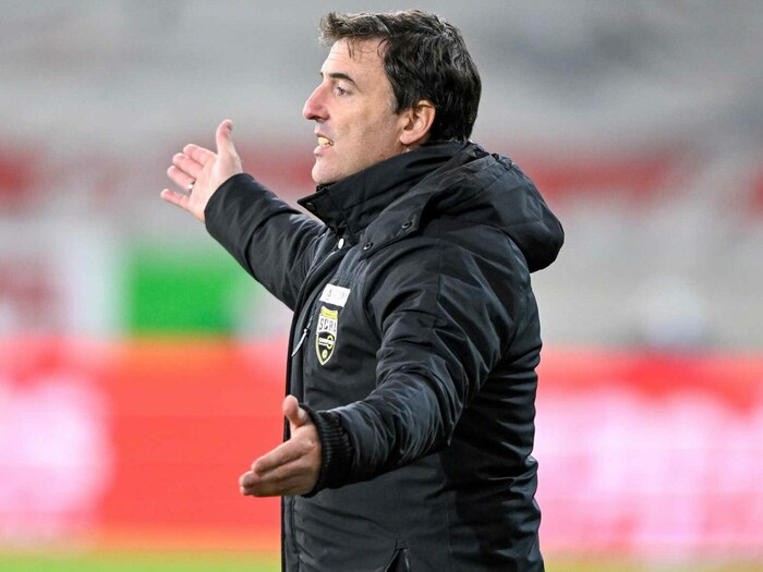 Altach-Coach Joachim Standfest konnte gegen die WSG Tirol nur ratlos zuschauen.