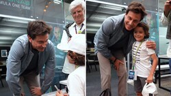 Ein Herz für Kinder: Mercedes-Teamchef Toto Wolff (Bild: instagram.com/mercedesamgf1)