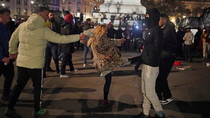 In London kam es im Zuge der Proteste zu Schlägereien in der Innenstadt.