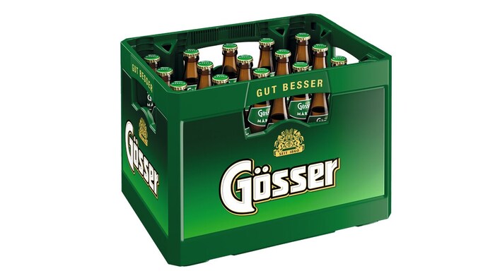 Die Traditionsmarke GÖSSER, langjähriger „Ski Austria“- Partner, spendierte pro Bestzeit-Paket ...