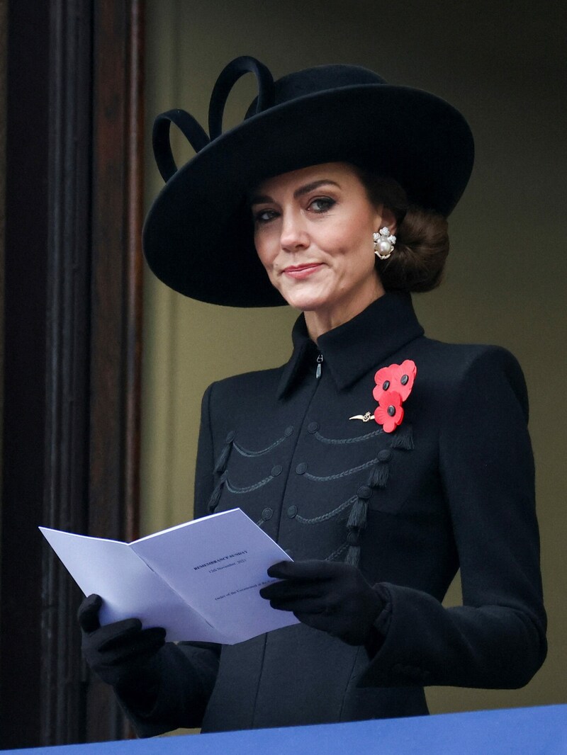 Prinzessin Kate (Bild: APA/AFP/POOL/TOBY MELVILLE)