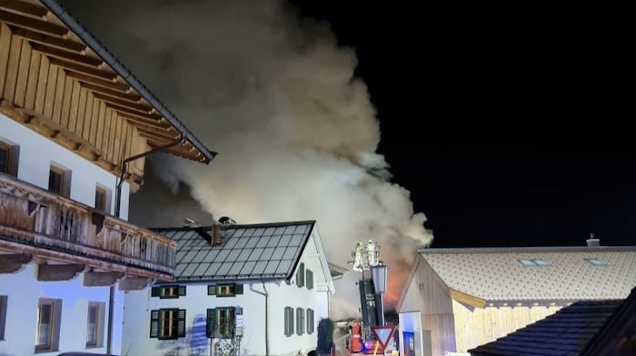 Aschau bei Kirchberg erlebte wegen des Feuers bange Stunden.