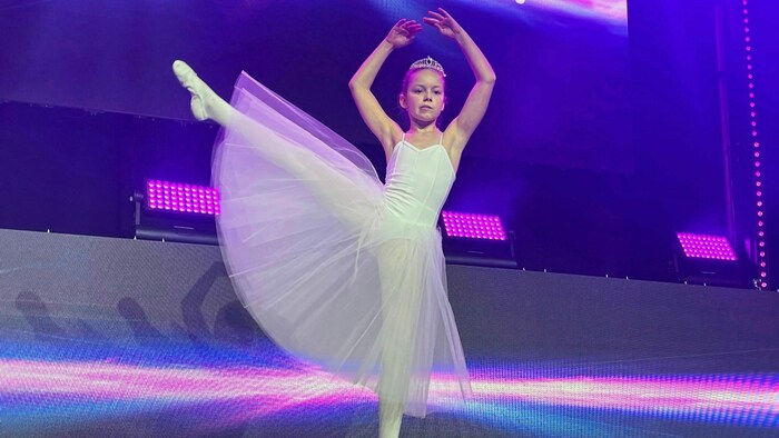Wunderschönes Ballett lieferte Klara Kogler.