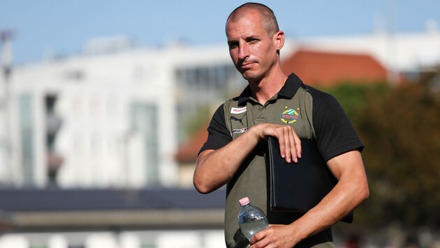 Rapid II Coach Stefan Kulovits (Bild: GEPA pictures)