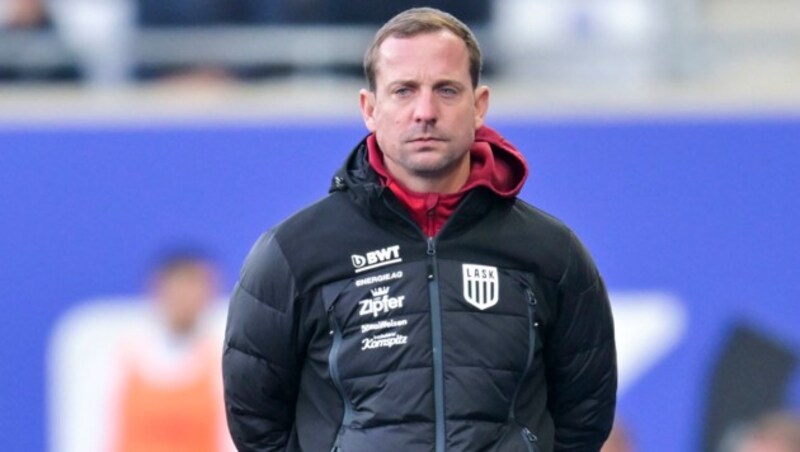 LASK-Trainer Thomas Sageder (Bild: GEPA pictures)