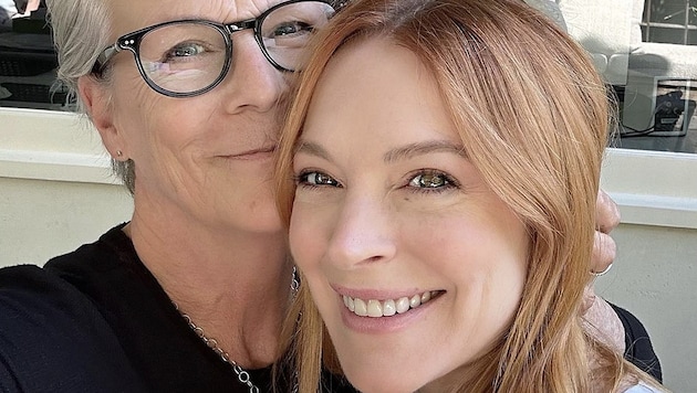 Jamie Lee Curtis und Lindsay Lohan feierten gemeinsam das 20-jährige Jubiläum von „Freaky Friday“. (Bild: instagram.com/jamieleecurtis)