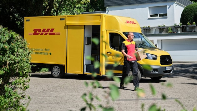 Ein Elektrotransporter von DHL (Bild: Rudolf Wichert / DHL Group)