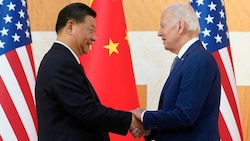 Chinas Staatsschef Xi Jinping und US-Präsident Joe Biden treffen am Mittwoch in Kalifornien aufeinander. Das Treffen wird mit spannung erwartet. (Bild: Alex Brandon / AP / picturedesk.com)