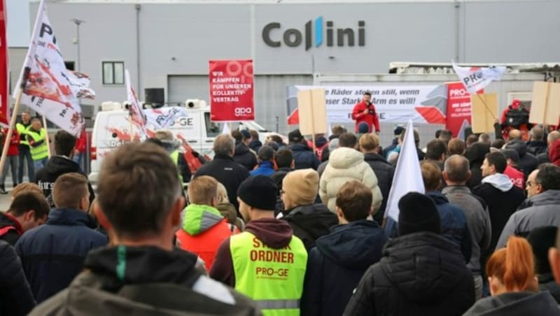 Die Kampfmaßnahmen der Gewerkschaft dürften nun ausgeweitet werden. (Bild: ANDREAS TROESTER)