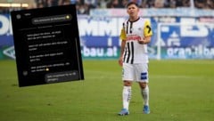 LASK-Urgestein Peter Michorl mit einem verbalen Foul auf Instagram. (Bild: SEPA:Media/Severin Aichbauer, zVg, Krone KREATIV)