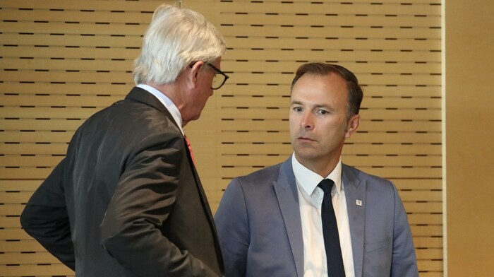 Harald Preuner und Bernhard Auinger haben sich auf ein Budget geeinigt.