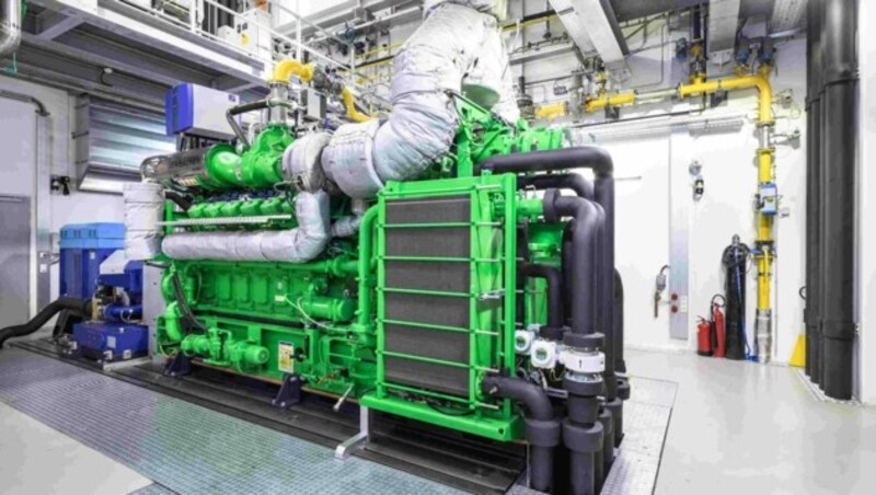 Der Ammoniak-Forschungsmotor, den Innio mit Partnern entwickelte. (Bild: Jorj Konstantinov)
