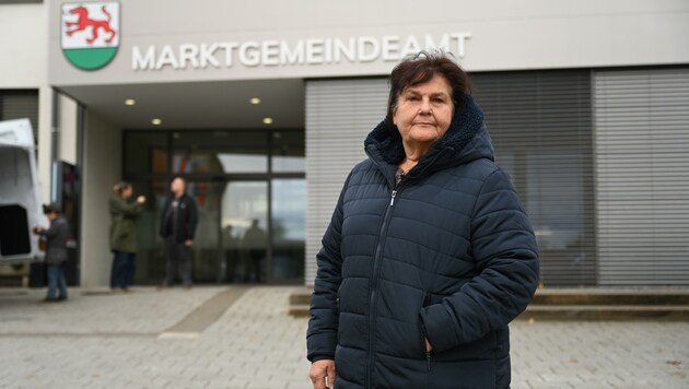FP-Gemeindevorständin Manuela Karrer sieht sich mit einem Misstrauensantrag aus den eigenen Reihen konfrontiert. (Bild: Wenzel Markus)