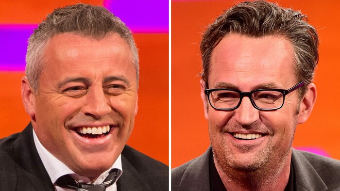 LeBlanc und Perry hatten sich in der Serie als Freunde zeitweise eine Wohnung geteilt und ...