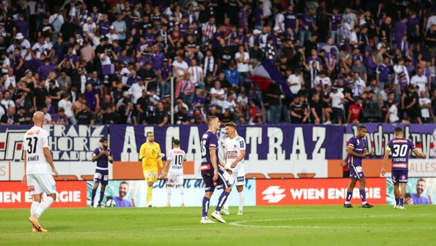 Beim Match zwischen der Austria und Klagenfurt am 3. September hat sich die Prügel-Attacke abgespielt. (Bild: GEPA pictures)