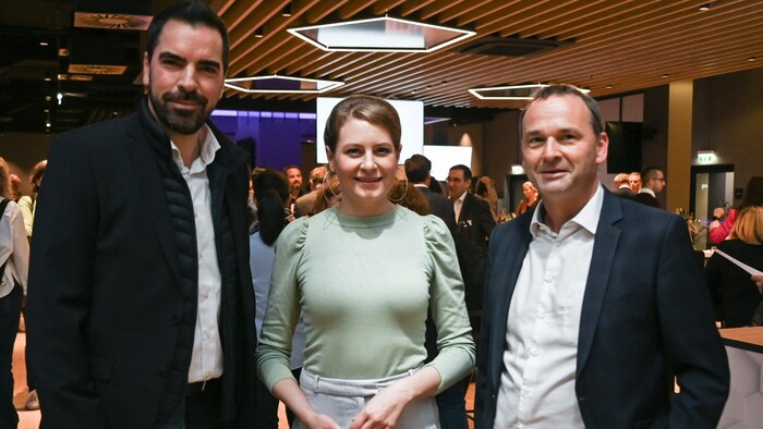 Karl Ochsner, „OÖ- Krone“-Chefredakteurin Alexandra Halouska und Kurt Oberhuber, Steuerexperte ...