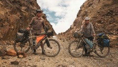 Sophie Planque und Jérémy Vaugeois fuhren mit Fahrrädern von Alaska bis nach Feuerland. (Bild: Sophie Planque)