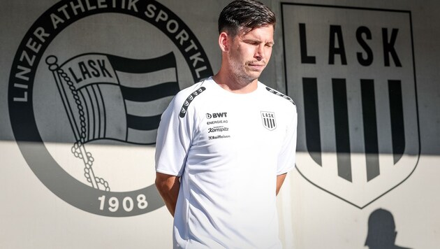 Peter Michorl hat beim LASK derzeit keinen leichten Stand. (Bild: GEPA pictures)