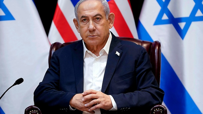Israels Premier Benjamin Netanyahu will die Hamas zerstören. Er betrachtet den Krieg als ...
