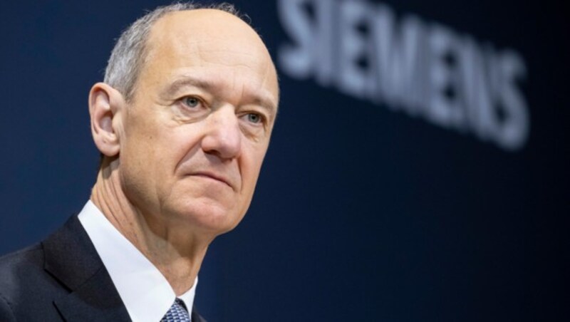 Siemens-Konzernchef Roland Busch (Bild: AP)