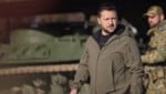 Der ukrainische Präsident Wolodymyr Selenskyj will den Donbass nicht aufgeben.