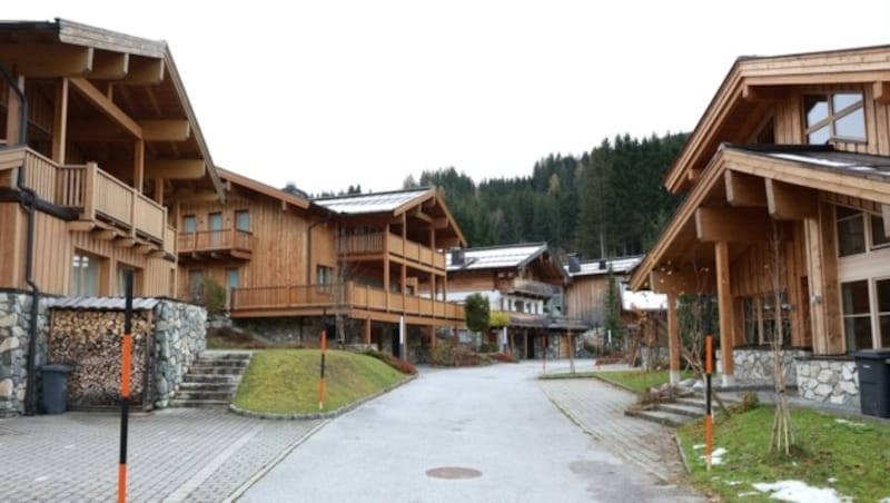 Um diese hölzerne Luxus-Chalets geht es (Bild: Hölzl Roland)