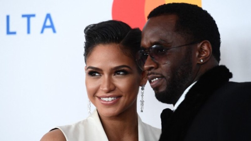 Cassie Ventura und P. Diddy waren von 2005 bis 2018 zusammen. (Bild: APA/AFP/Jewel SAMAD)