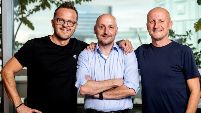 Drei der „Blochberger-Brüder“ aus Krumbach: Martin, Andreas und Franz Blochberger.