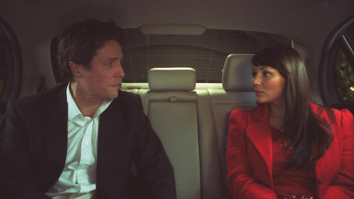 Hugh Grant und Martine McCutcheon in einer Szene aus