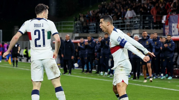 „Siuuuuu“ - so feierte Ronaldo sein Tor zum 1:0.