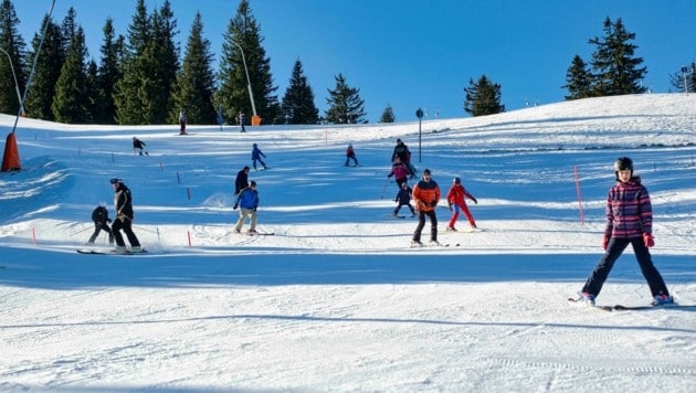 Die oberösterreichischen Skigebiete erfreuen sich nach der Pandemie großer Beliebtheit. (Bild: Einöder Horst)