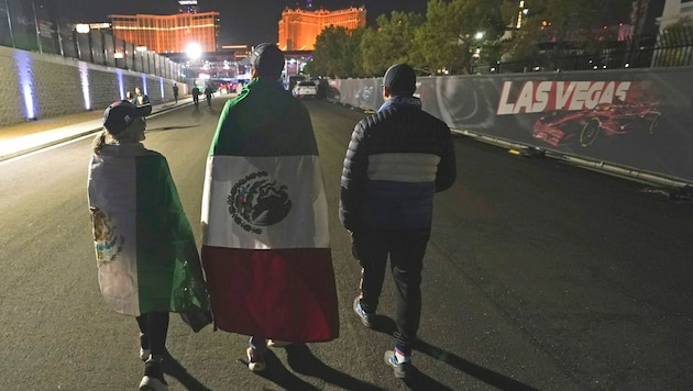 Die Fans mussten das Gelände vor dem zweiten Training verlassen. (Bild: AP Photo/Darron Cummings)