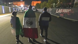 Die Fans mussten das Gelände vor dem zweiten Training verlassen. (Bild: AP Photo/Darron Cummings)