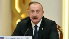 Aserbaidschans Präsident Ilham Aliyev (Bild: AFP)