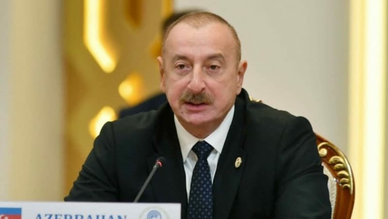 Aserbaidschans Präsident Ilham Aliyev (Bild: AFP)