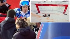 Henrik Kristoffersen war außer sich. (Bild: Screenshot orf.at)