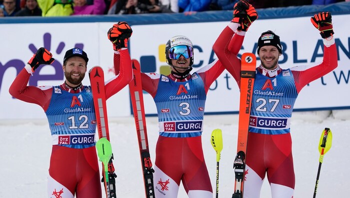 Good omen: there was a triple victory in Gurgl in 2023. 