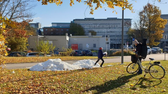 Diese Schneehaufen im Linzer Stadtzentrum sind nicht Frau Holle zu verdanken - sie stammen von ...