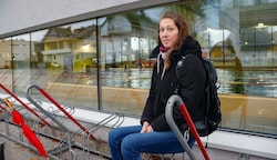 Stephanie Mondre: „Die Glasfront des Bades ist unmöglich.“ (Bild: Tschepp Markus)