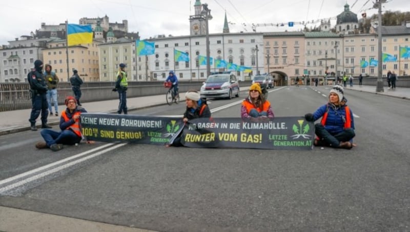 Der Protest auf der Staatsbrücke Ende März hat Folgen (Bild: Tschepp Markus)